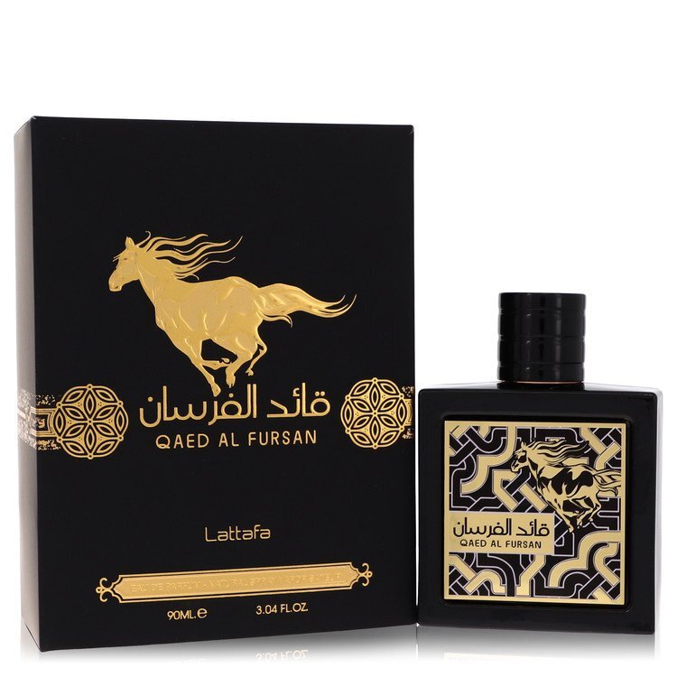Lattafa Qaed Al Fursan by Lattafa Eau De Parfum for men 90ml.