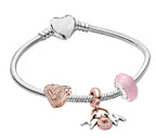 Pulsera estilo Pandora con Charms incluidos