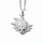 Collar de Goku de Bola de Dragón de tipo Swarovski