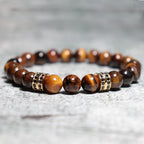 2 Natural Stone Bracelets for Men 