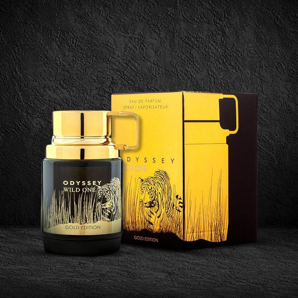Armaf Odyssey Wild Gold Men's EDP Spray 3.4 Oz