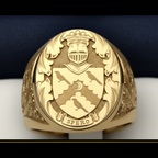 Anillo Dorado de Moda para Hombre