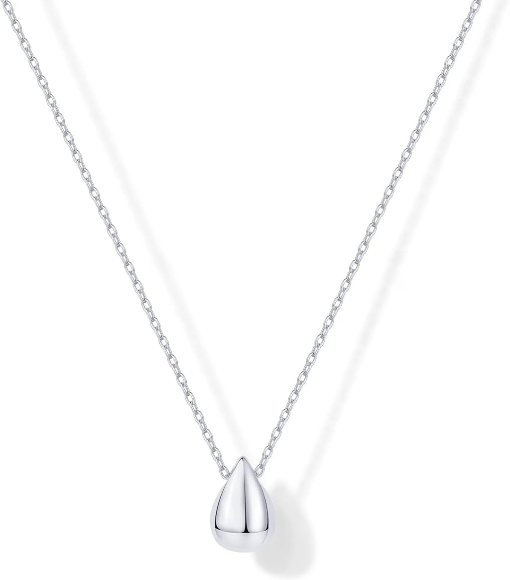 Minimalist Gold Drop Necklace