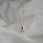 Minimalist Gold Drop Necklace
