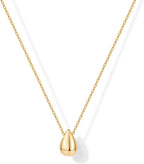Minimalist Gold Drop Necklace