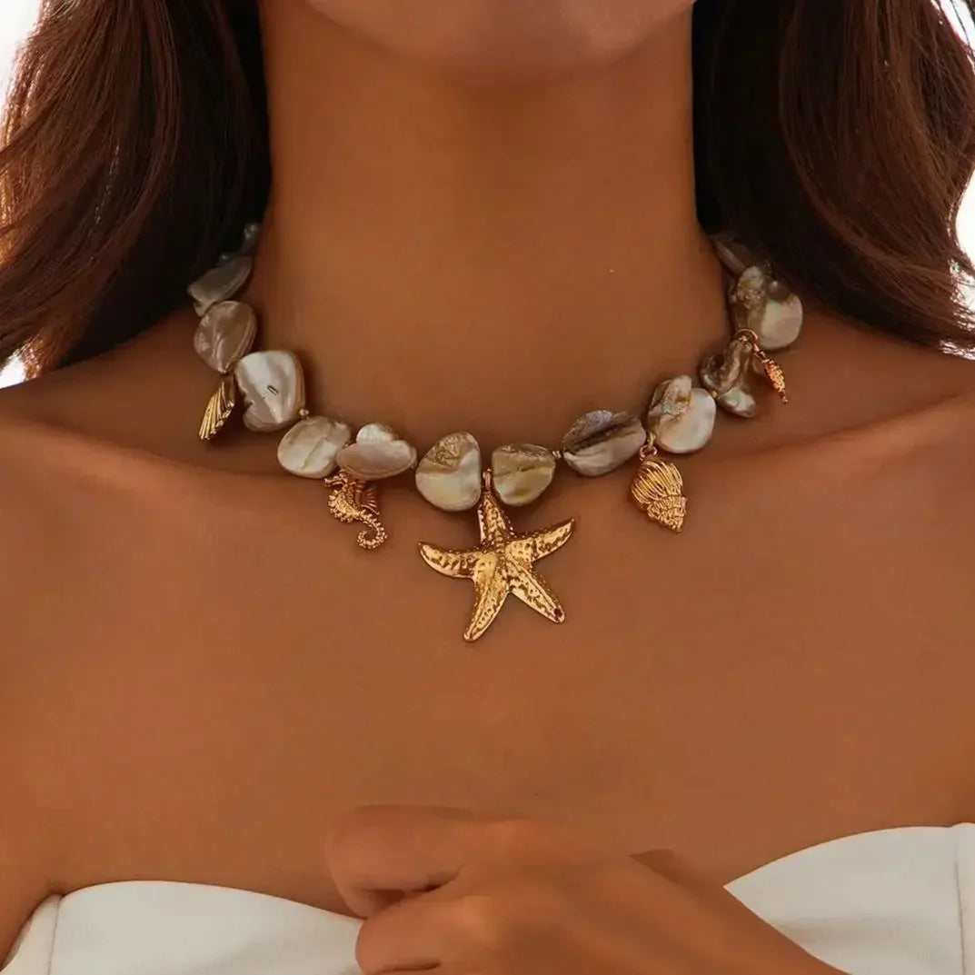 Bohemian Nautical Necklace 