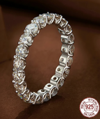 Anillo de Plata 925 de Mujer de diamantes