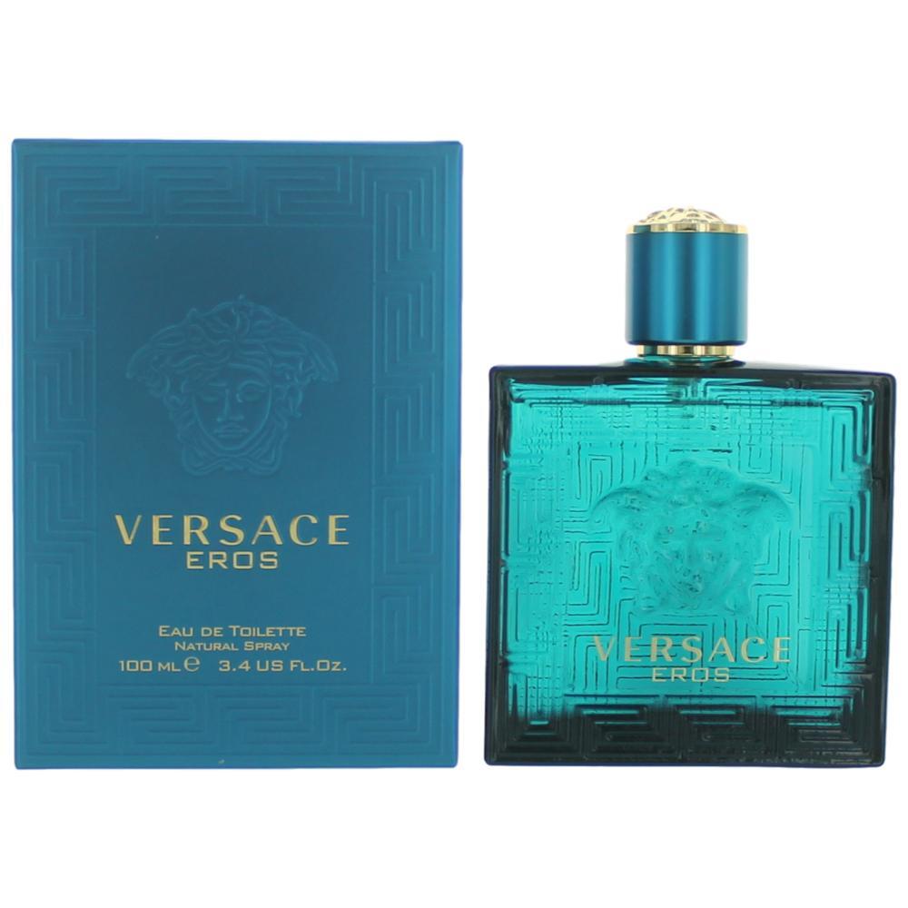 Eros by Versace, 100ml Eau De Toilette for Men