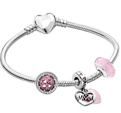 Pulsera estilo Pandora con Charms incluidos